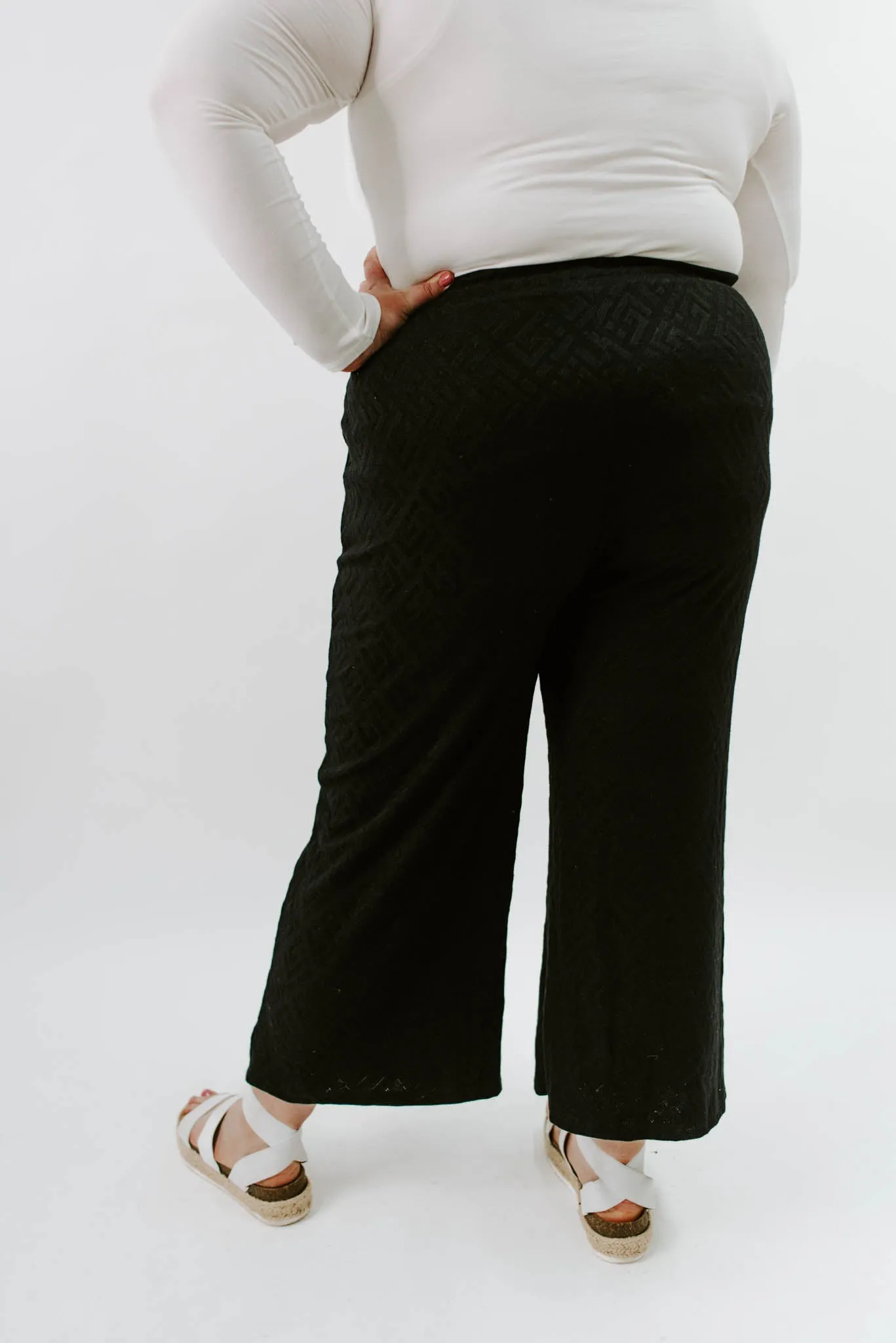 Go With The Flow Curvy Crop Pants