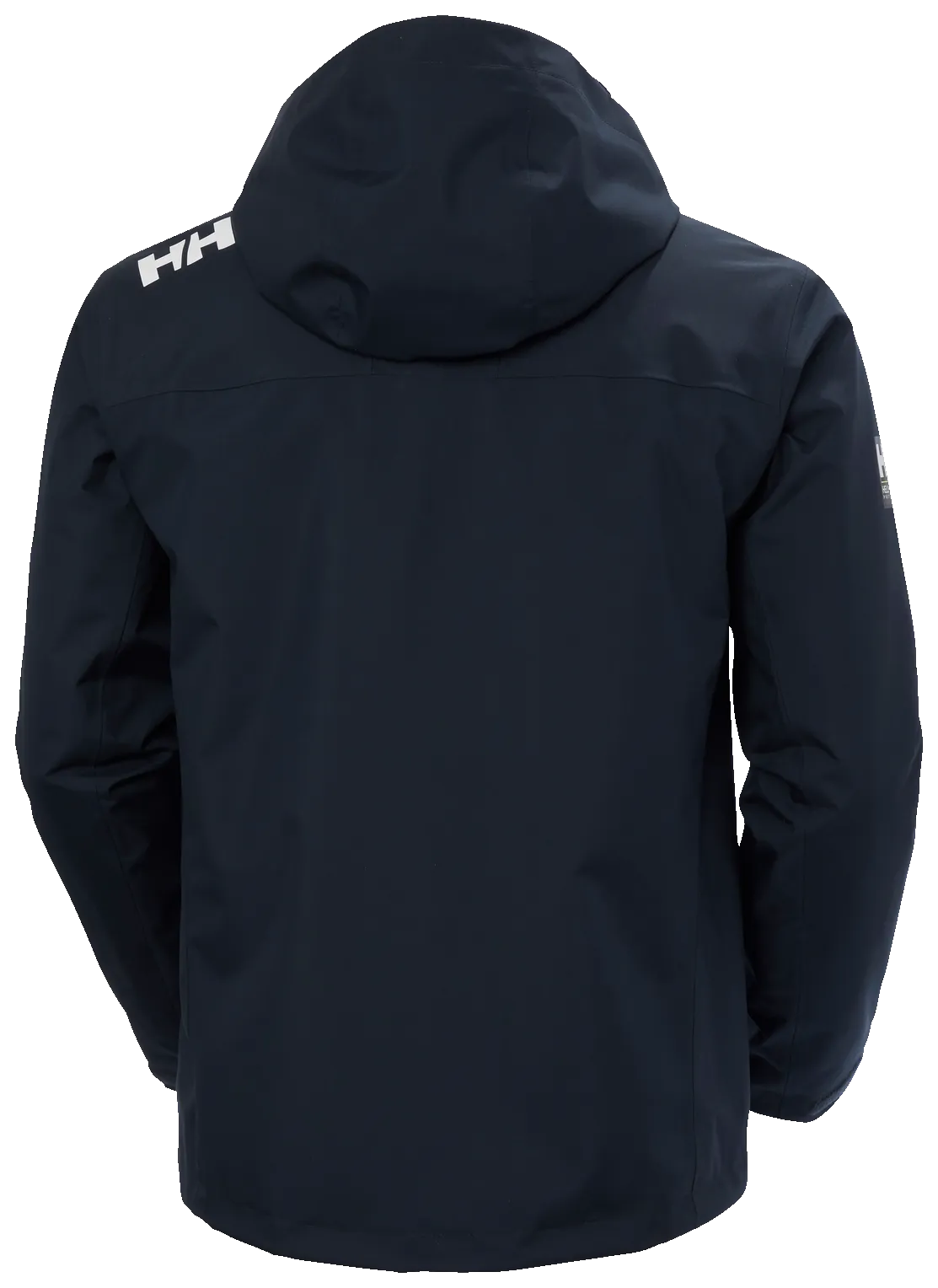 Helly Hansen Men's Crew Hooded Midlayer 2 Waterproof Fleece Lined Jacket (Navy)