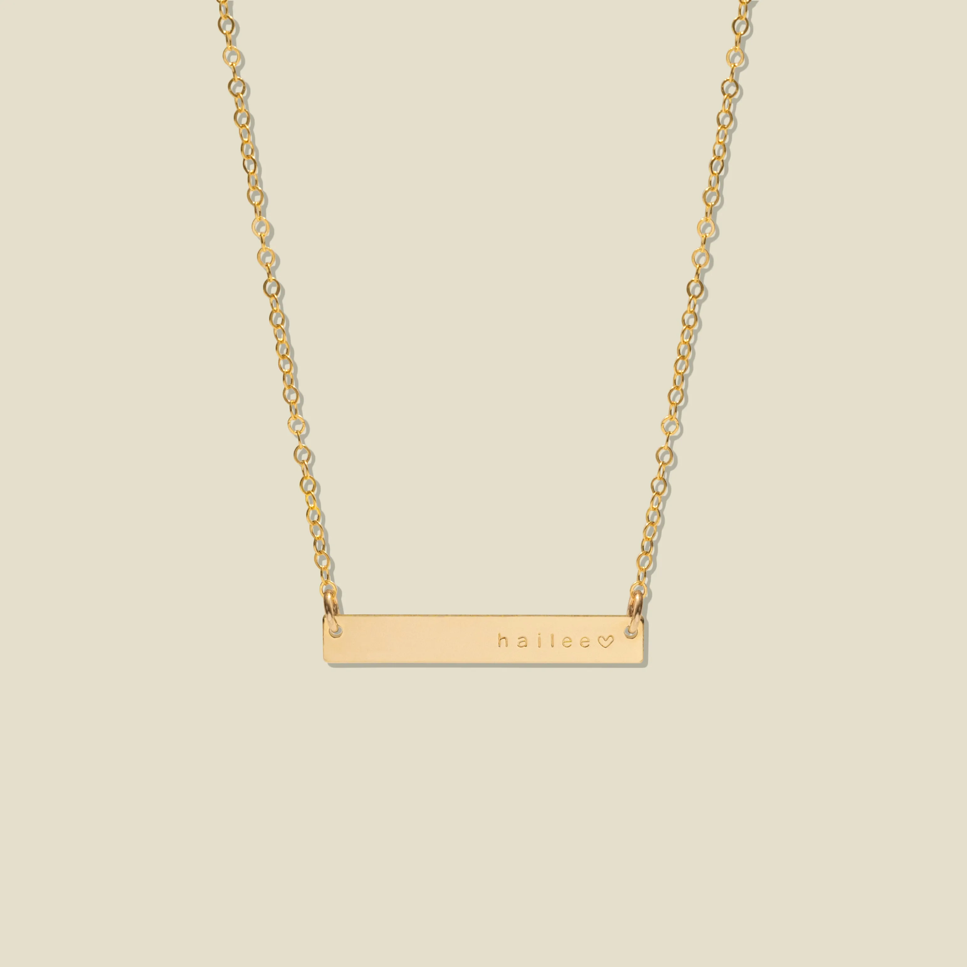 Horizontal Bar Necklace