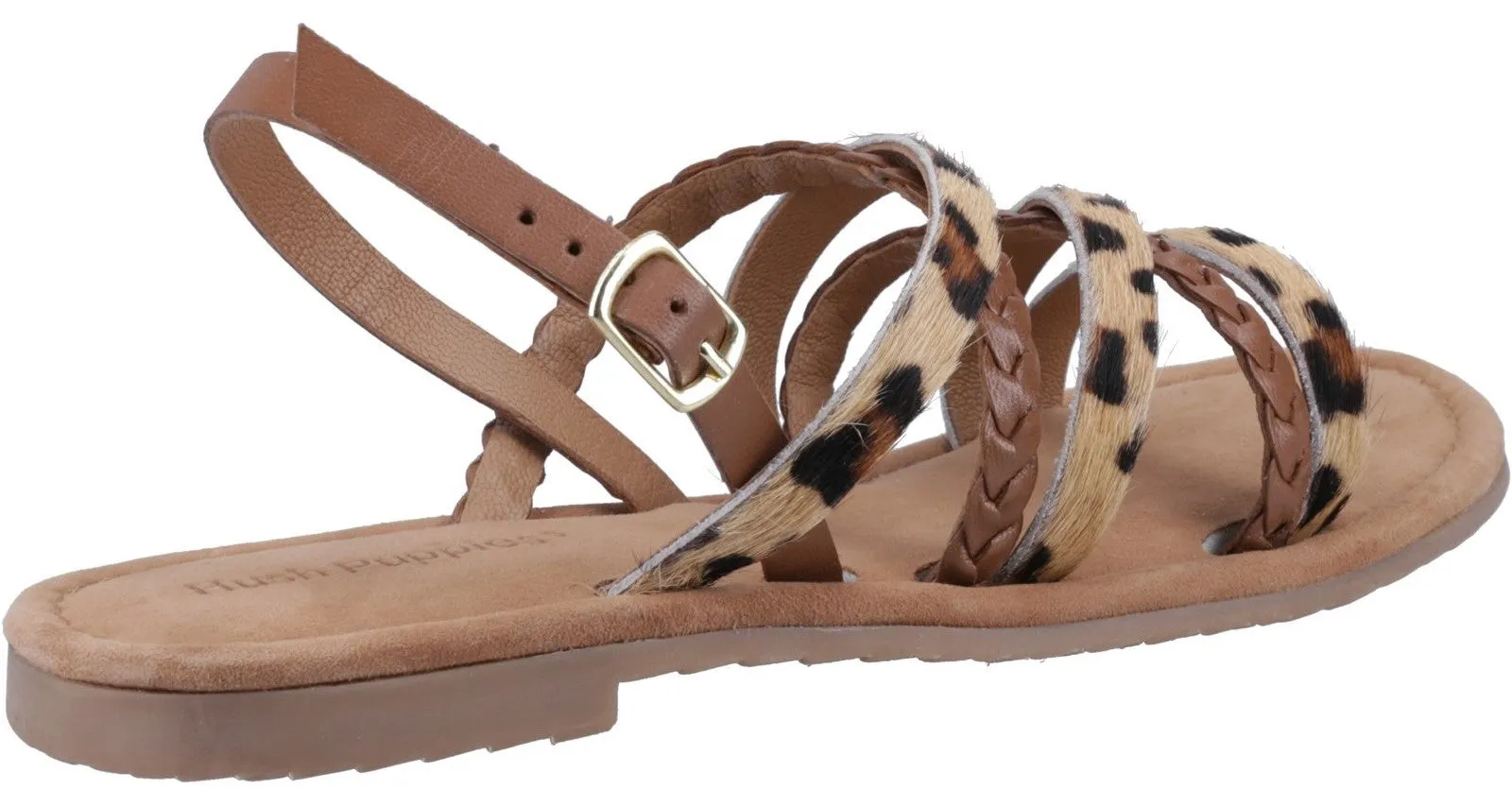 Hush Puppies Amanda Strappy Womens Leather Sandal