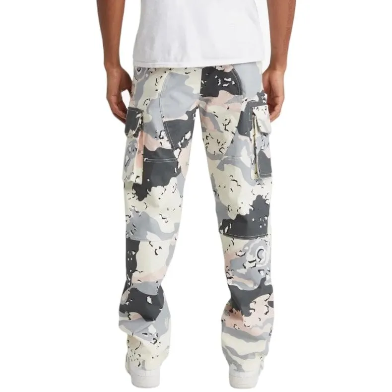 Ice Cream Dessert Camo Cargo Pants (Whisper White) 431-9102