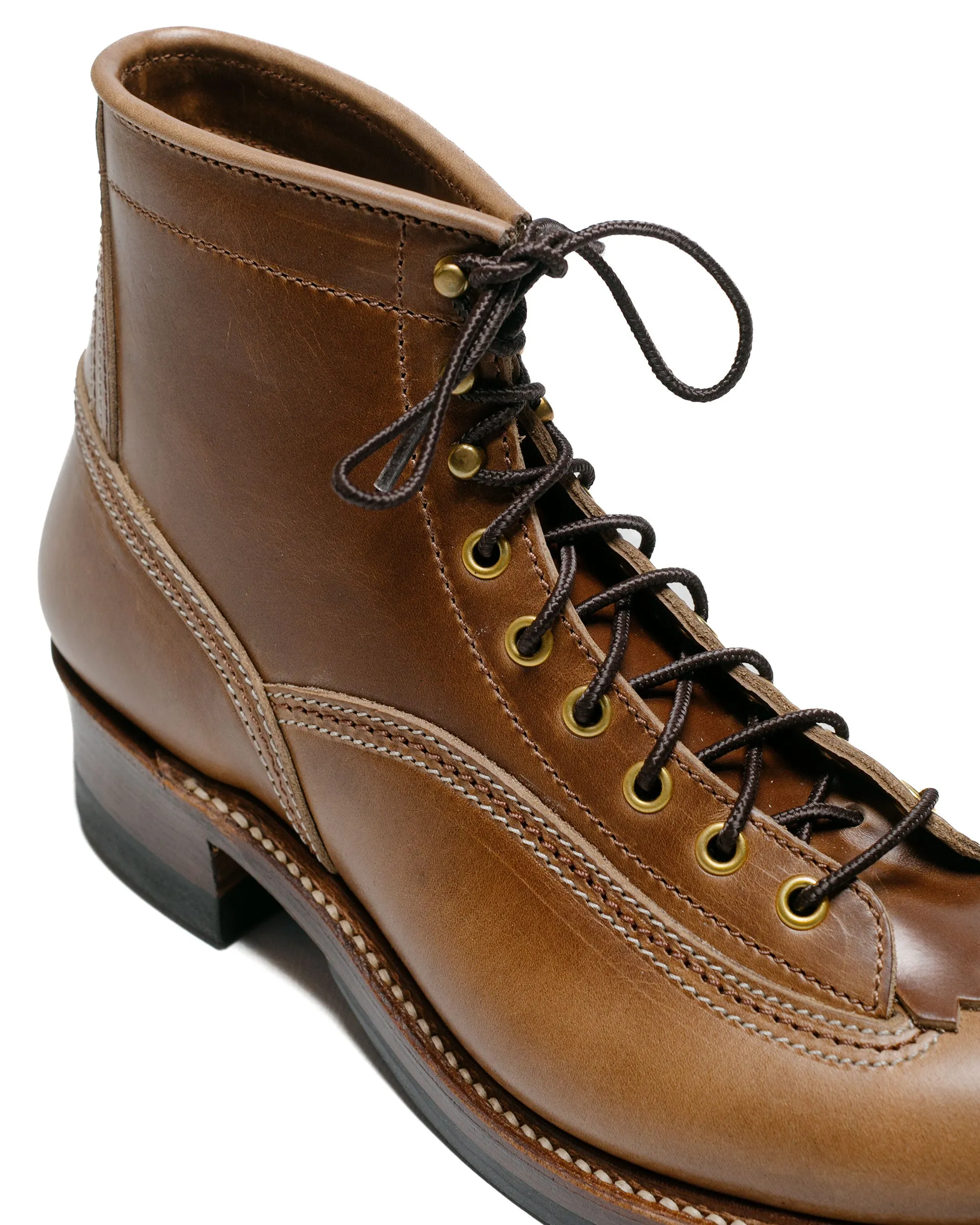 John Lofgren Bootmaker Donkey Puncher Boots Horween Leather CXL Natural