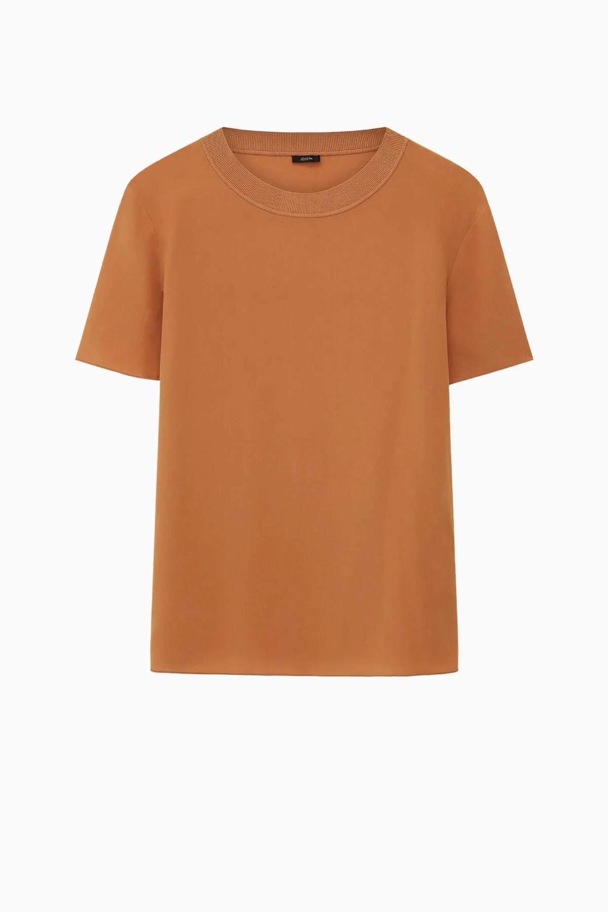 Joseph Silk Rubin T-Shirt - Clay