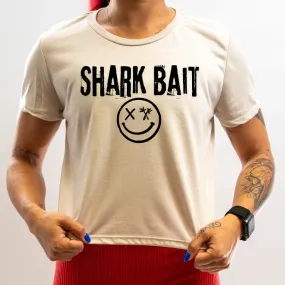 Ladies "SHARK BAIT" Flowy Crop Tee