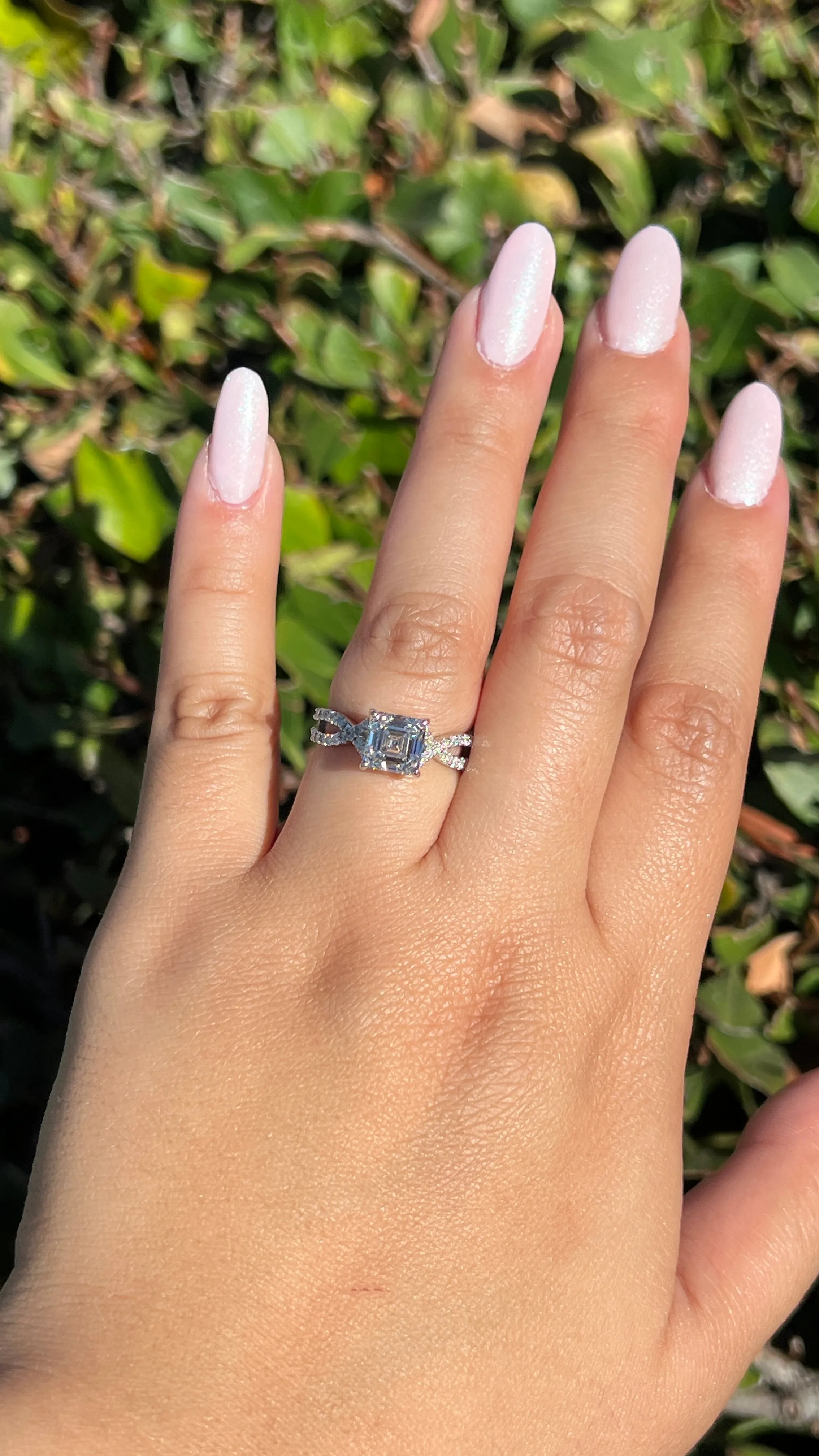 Lani 2.04ct E-VS1 Asscher Lab Diamond