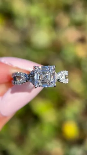 Lani 2.04ct E-VS1 Asscher Lab Diamond