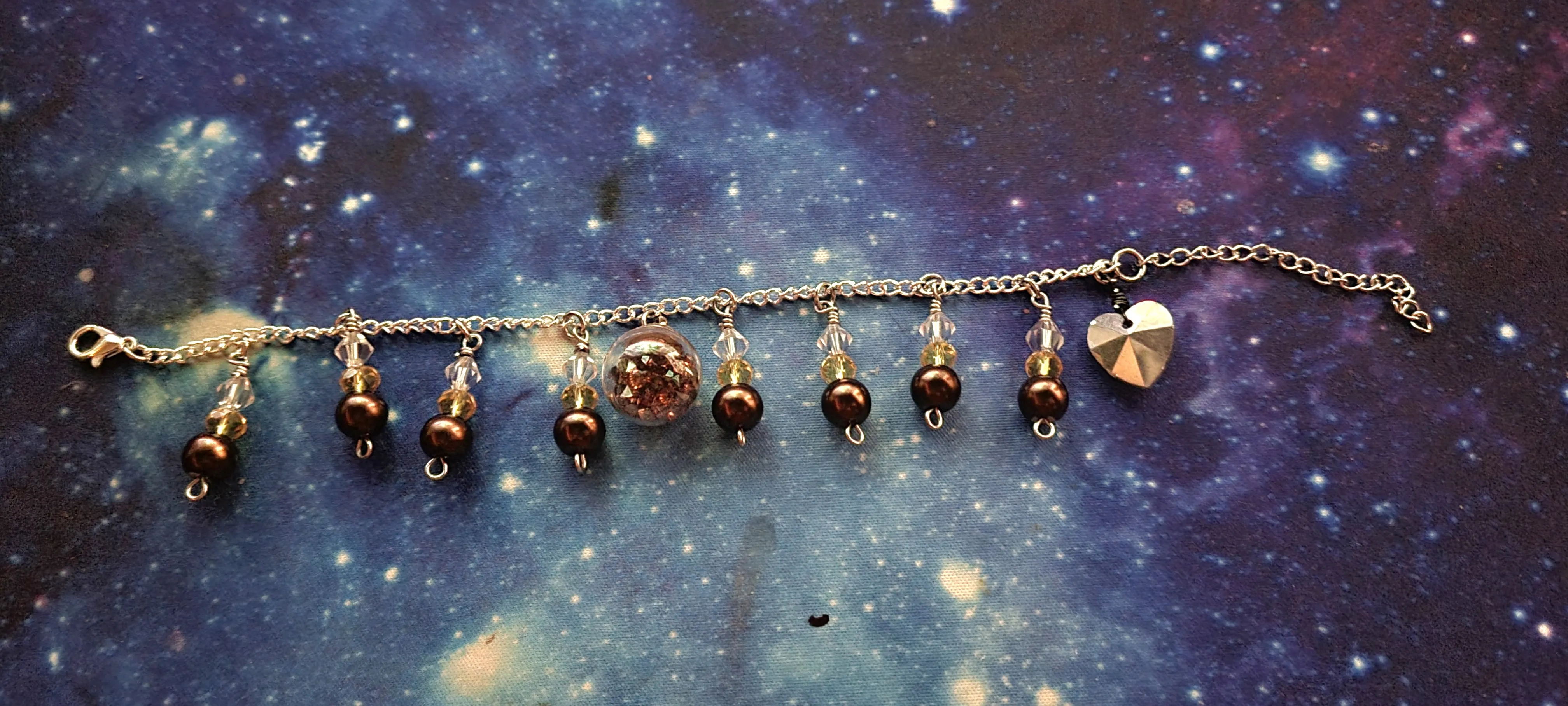 Male Traveler Charm Bracelet