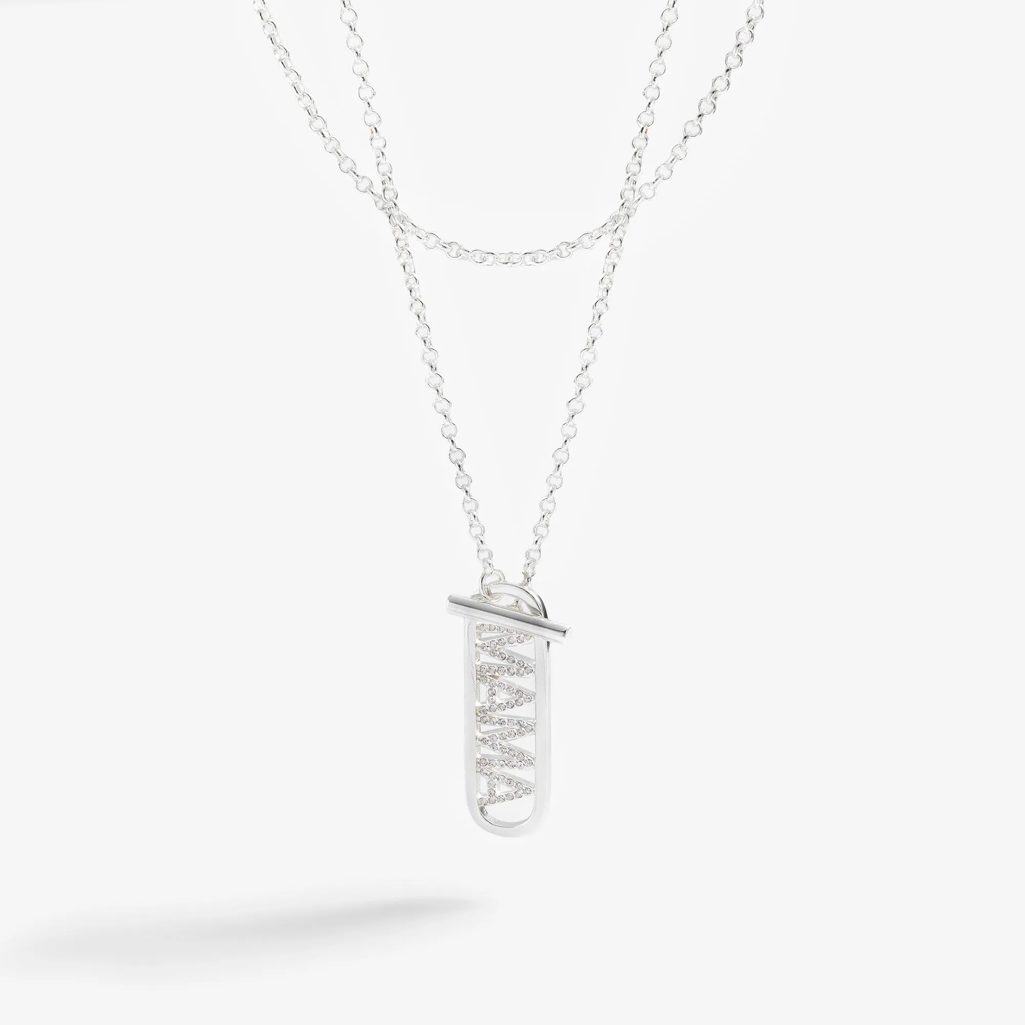 Mama Toggle Pendant Necklace