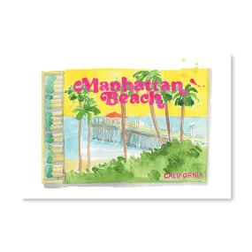 Manhattan Beach Matchbook