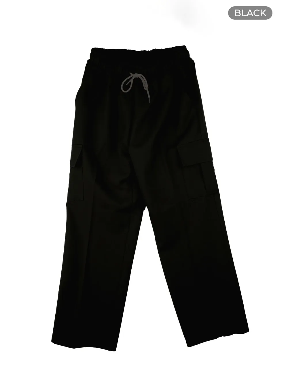 Men's Basic Straight Fit Cotton Cargo Pants IA401