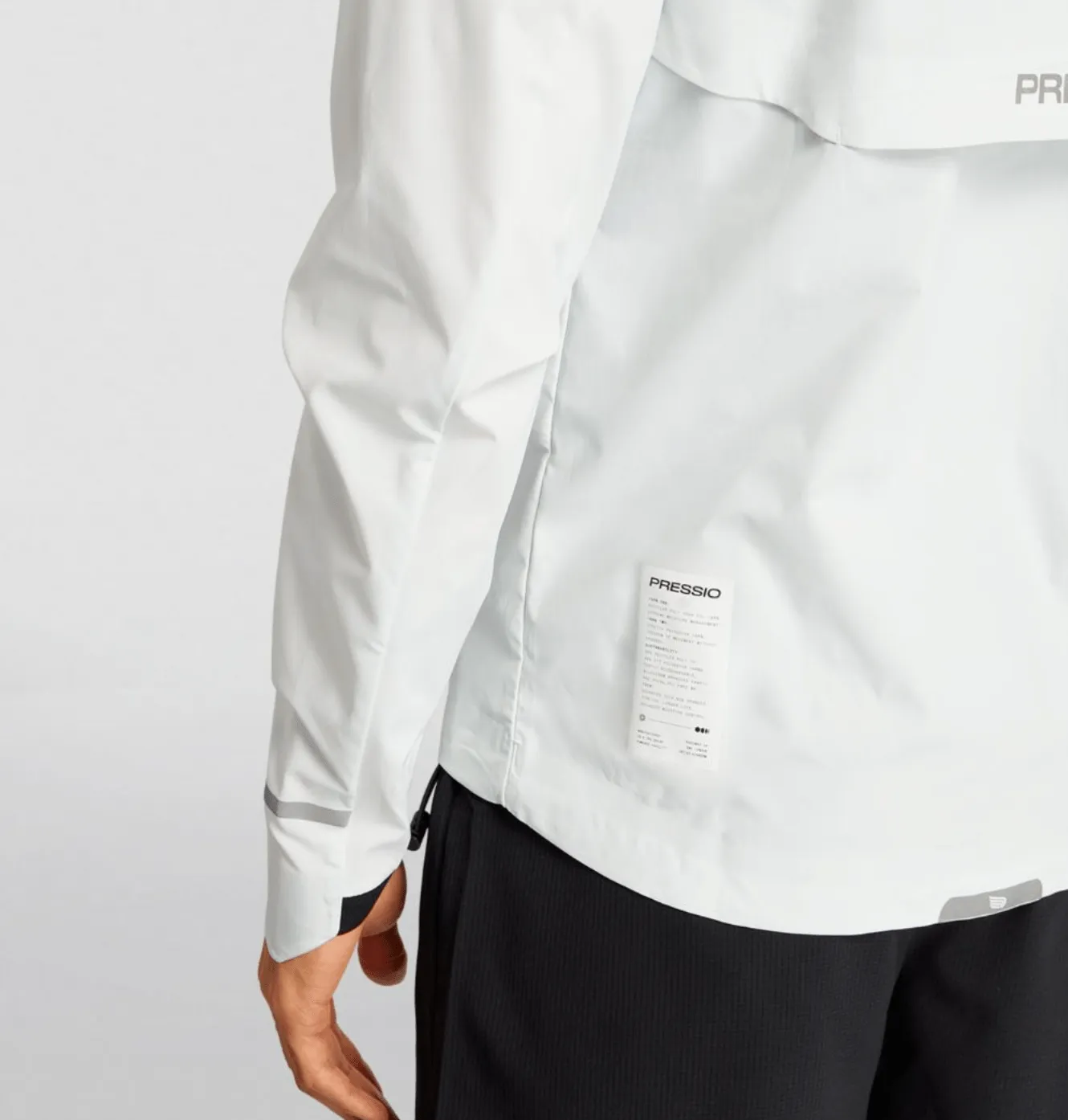 Men's Ecotect Run Jacket SPA/SLV