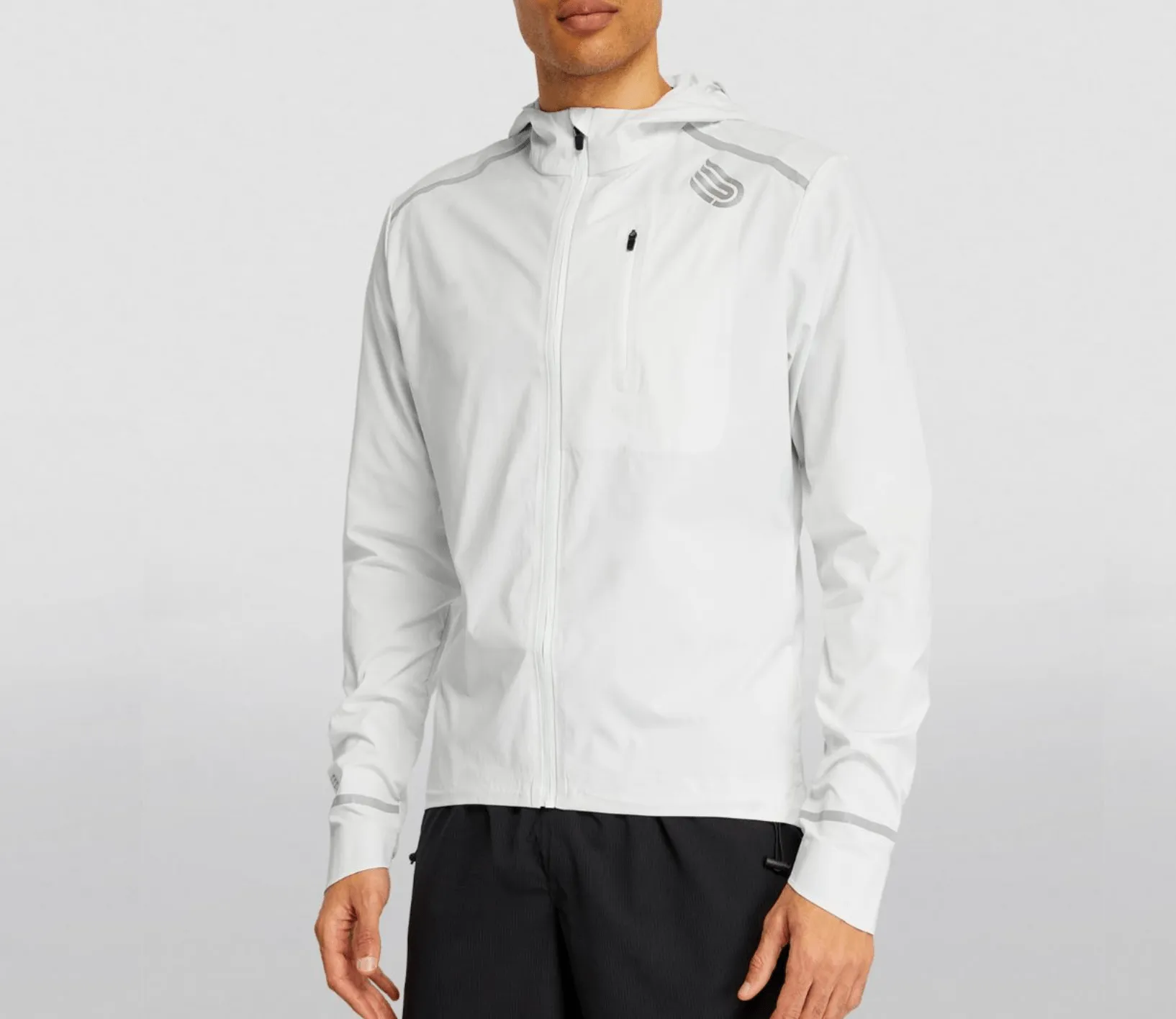 Men's Ecotect Run Jacket SPA/SLV