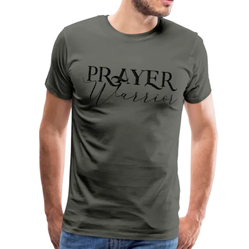 Mens Prayer Warrior Premium T-Shirt