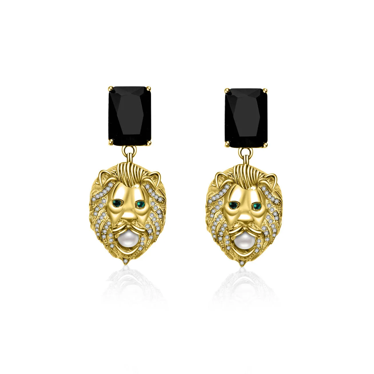 Merlion Freshwater Pearl Earrings WE00212 | New Yorker