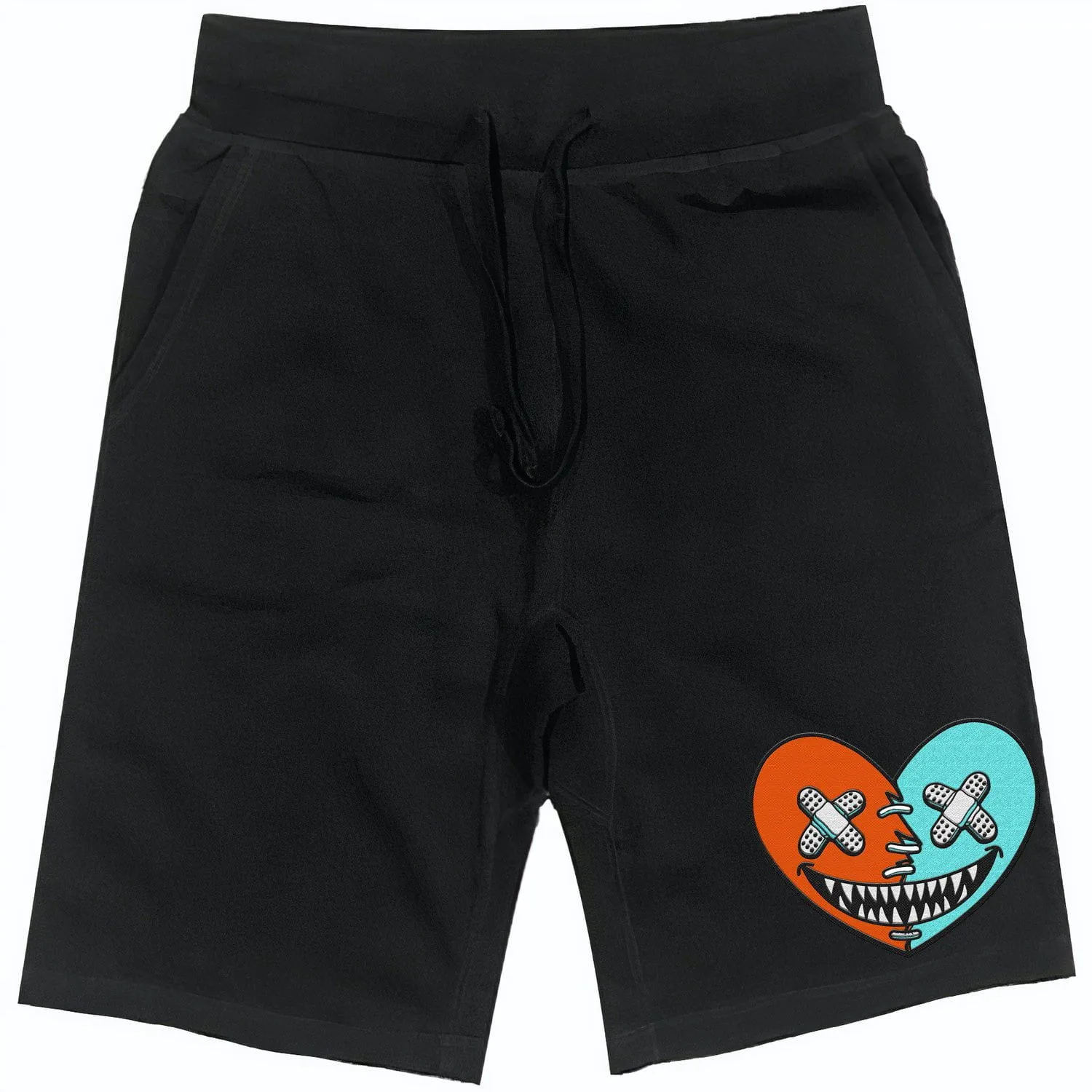 Miami Dolphin Dunks Shorts - MIAMI HEART BAWS