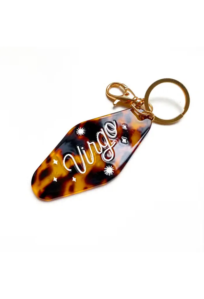 Motel Keychain-Virgo