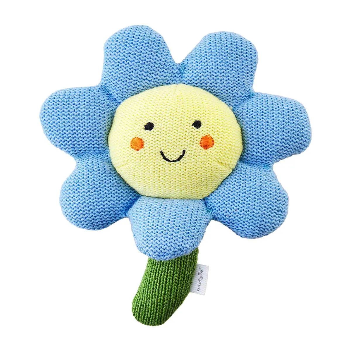 Mud Pie Garden Knit Rattle