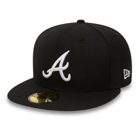 NEW ERA Atlanta Braves Essential Black 59FIFTY Fitted Cap