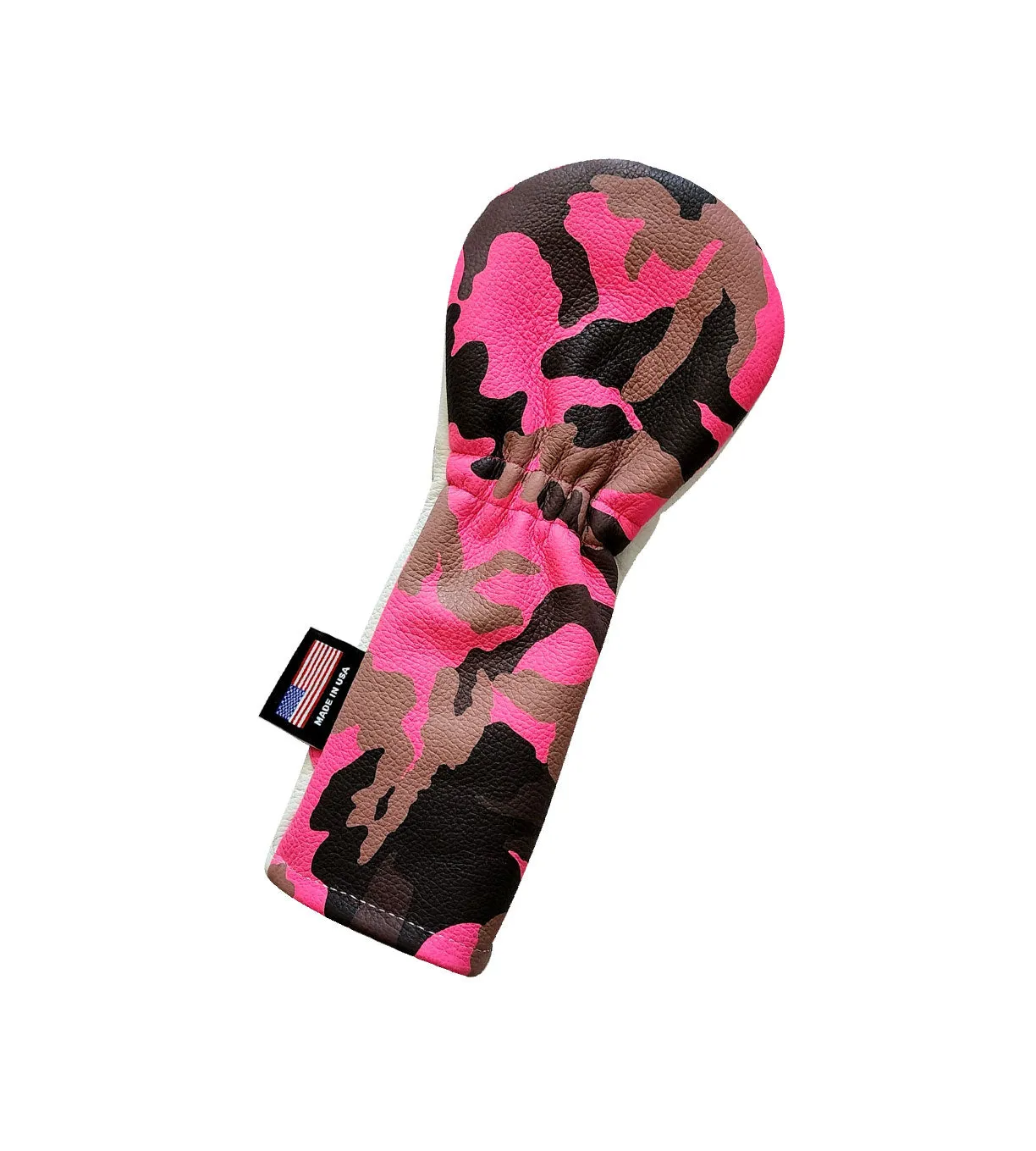 NEW! Hot Pink Urban Camo Skull & Bones & Stripe Fairway Wood Headcover