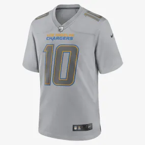 NFL Los Angeles Chargers Atmosphere (Justin Herbert) Men's Fashion Football Jersey - Grey