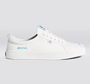 OCA Low AVATAR Off-White Canvas Sneaker Men