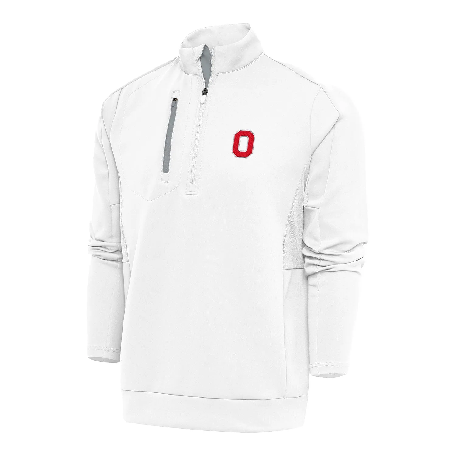 Ohio State Buckeyes Generation 1/4 Zip White Pullover Jacket