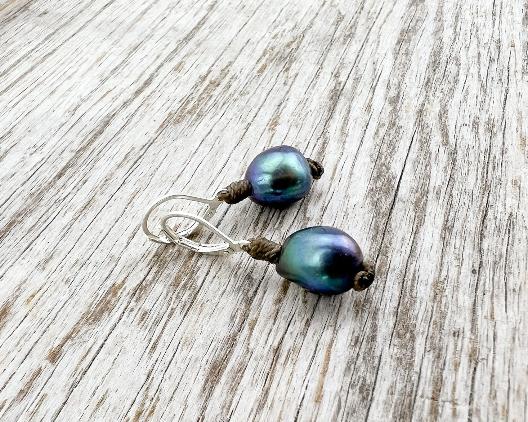 Pearl Single Drop Earrings