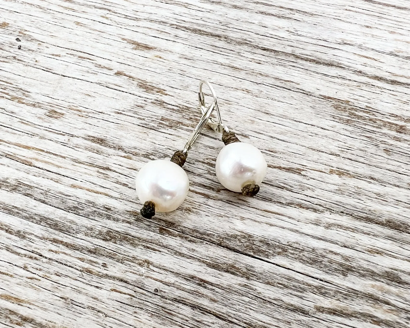 Pearl Single Drop Earrings