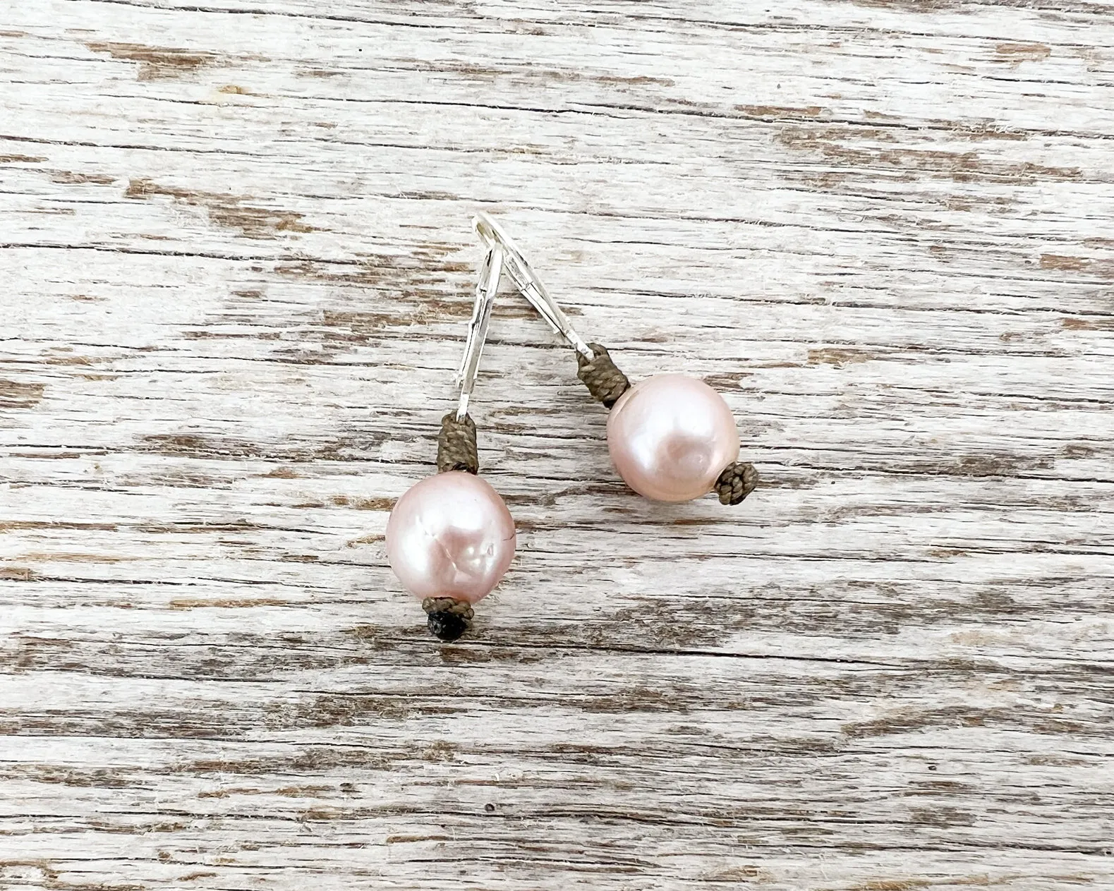 Pearl Single Drop Earrings