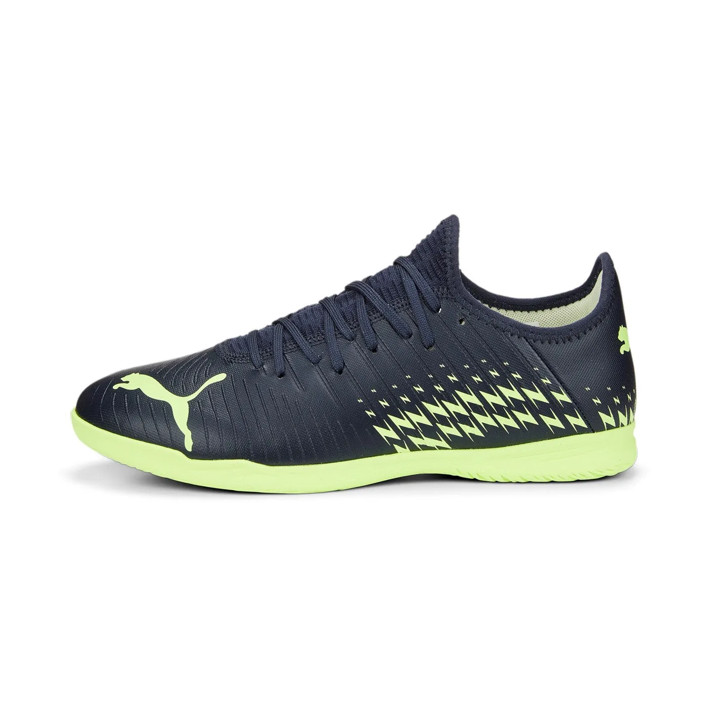 Puma indoor soccer shoe FutureZ 4.4 IT 107008 01 dark blue pistachio