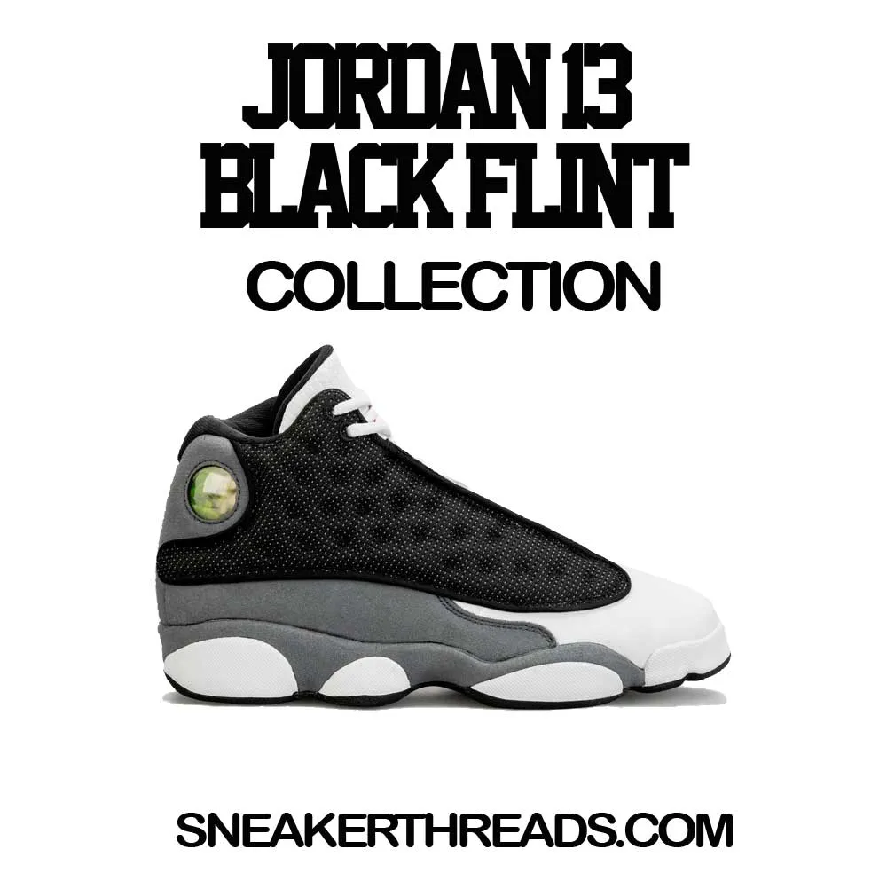 Retro 13 Black Flint Shirt - ST Made - Black