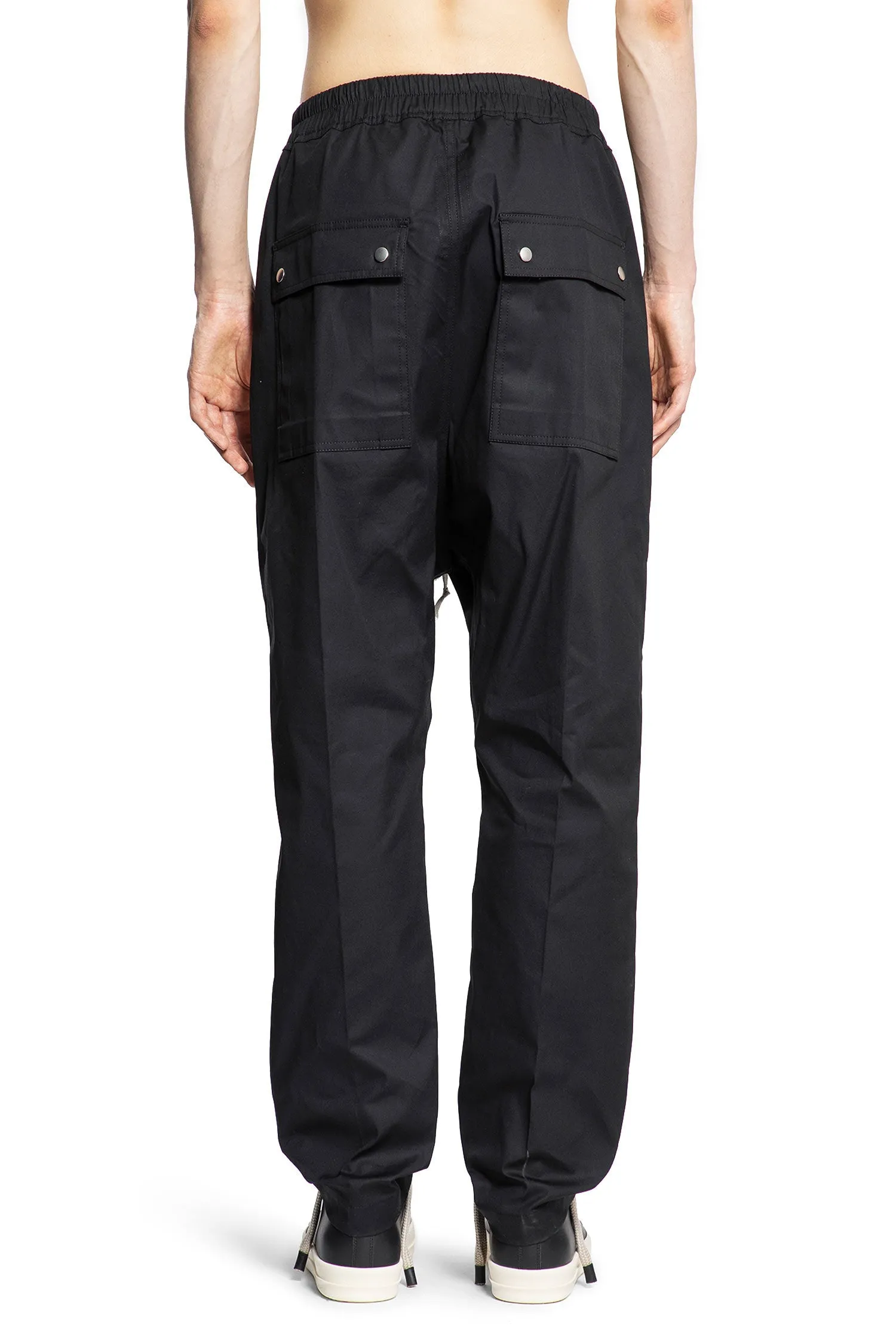 RICK OWENS MAN BLACK TROUSERS