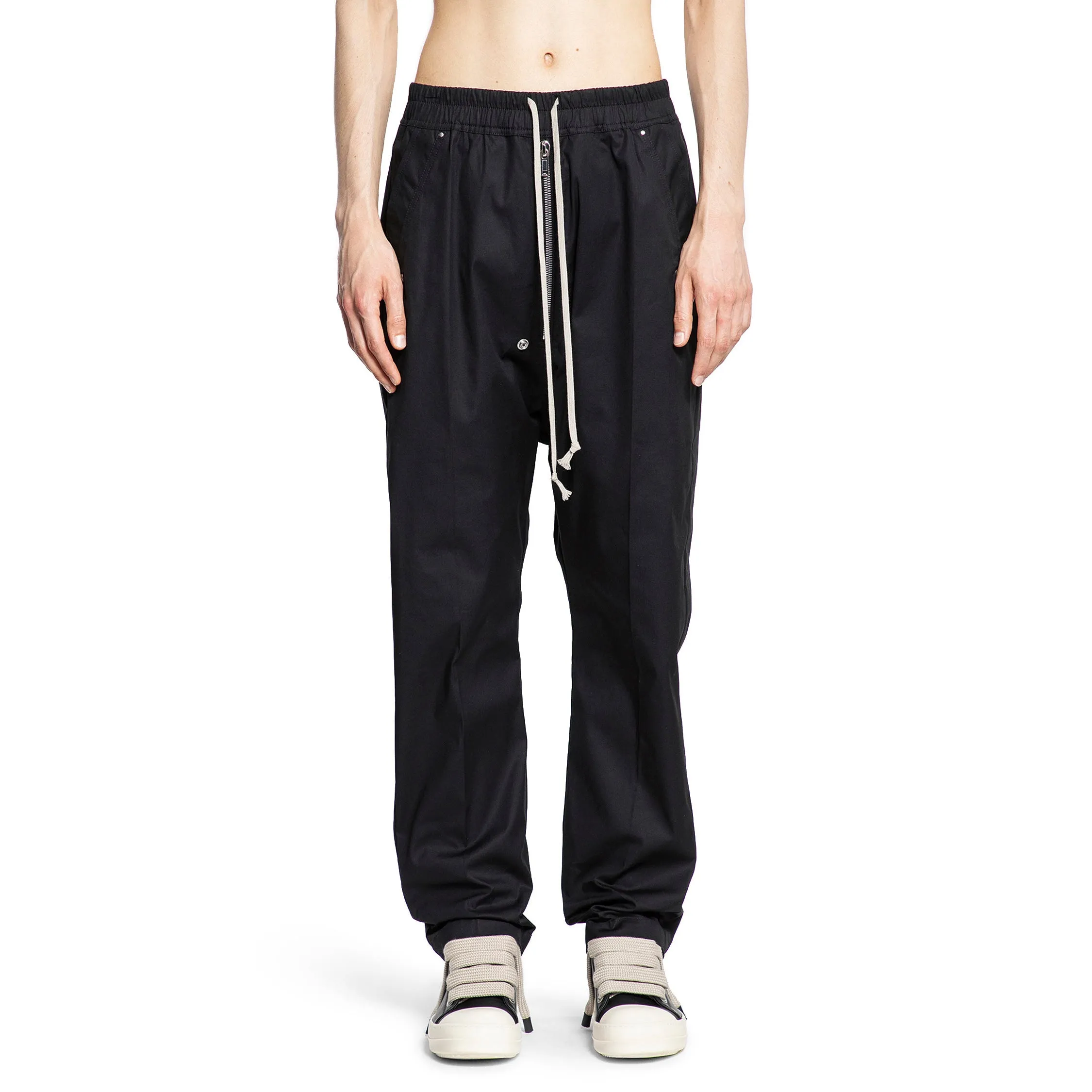 RICK OWENS MAN BLACK TROUSERS