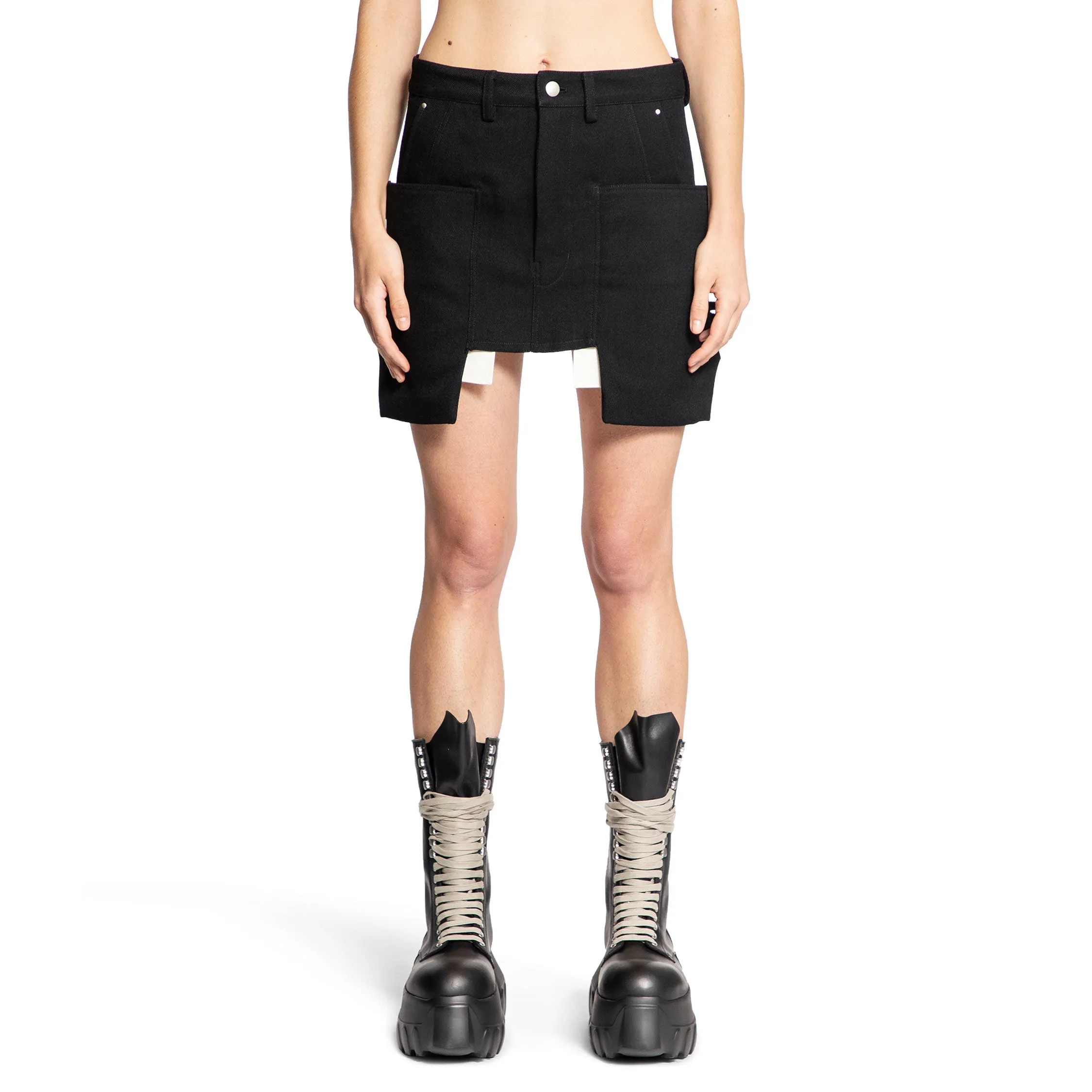 RICK OWENS WOMAN BLACK SKIRTS