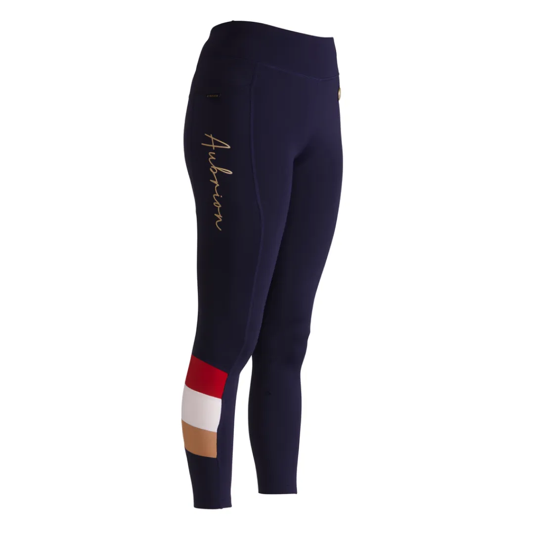 Shires Aubrion Ladies Team Shield Riding Tights