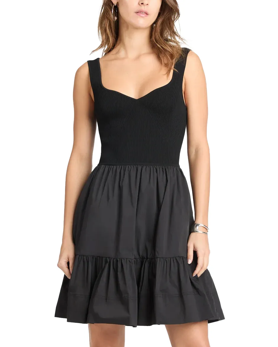 Short Josephina Dress (Black)