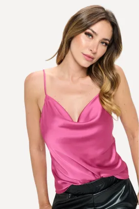 Silky Tank Top - Pink