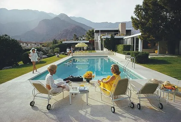 Slim Aarons Poolside Gossip Photographic Print