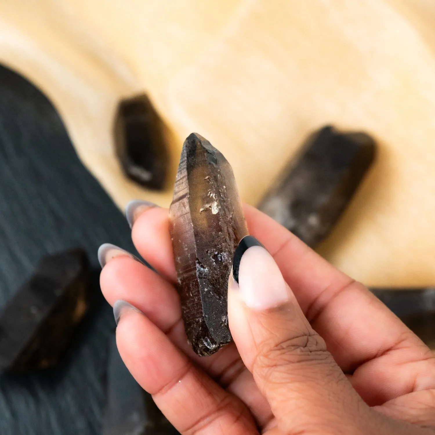 Smoky Lemurian Quartz Crystal