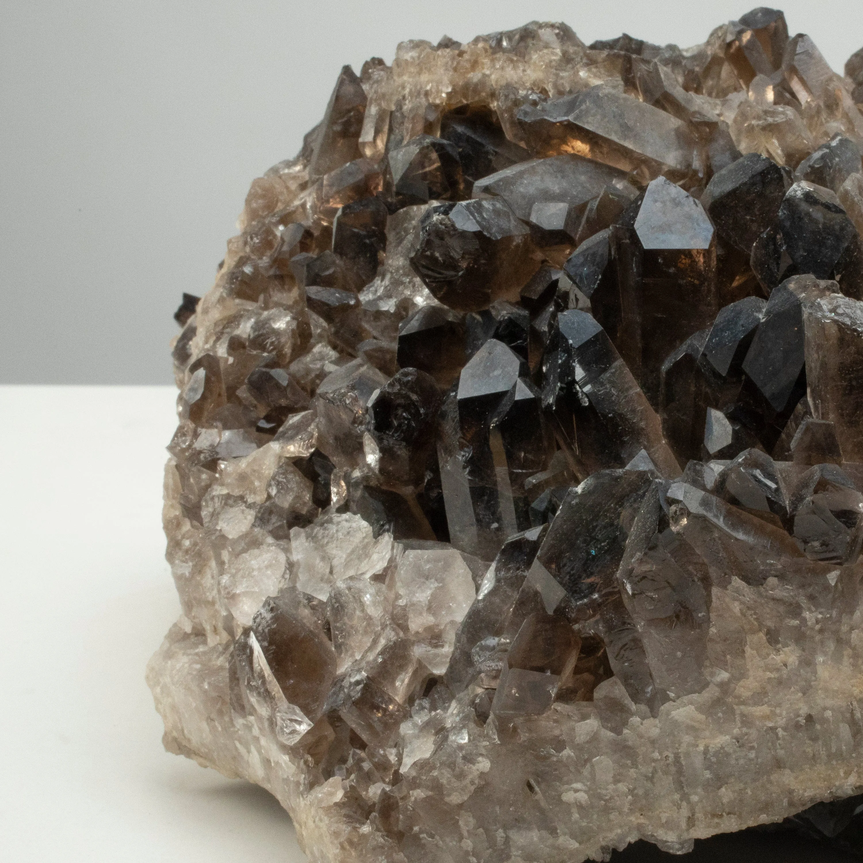 Smoky Quartz Cluster from Brazil - 17 / 26.5 lbs