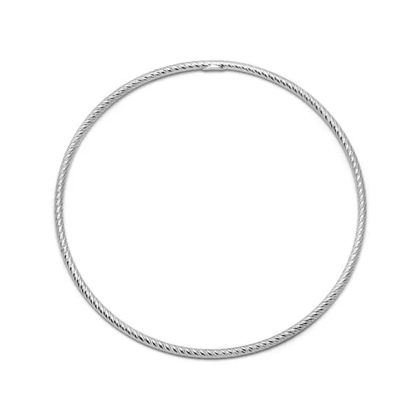 Sparkly Diamond Cut Bangle