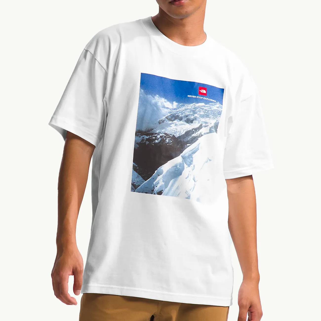 SS HW Relaxed Tee - TNF White/Gore