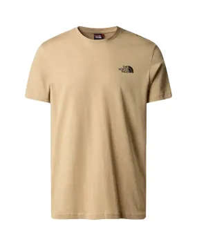 T-Shirt Uomo The North Face Basic Logo Beige