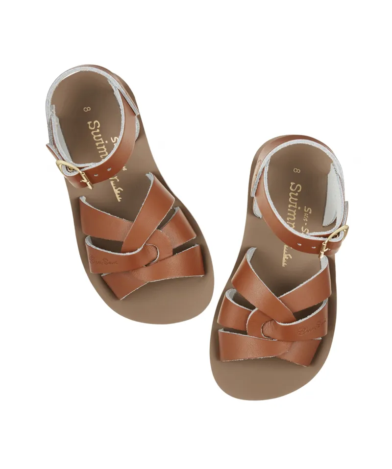 Tan Swimmer Sandal By Sun-San