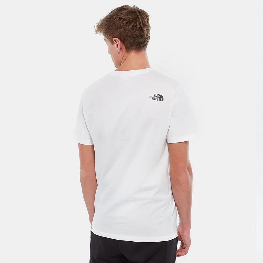 The North Face Easy men's short sleeve t-shirt NF0A2TX3FN41 white