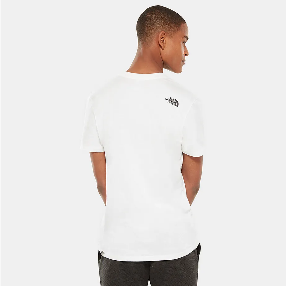 The North Face Easy men's short sleeve t-shirt NF0A2TX3FN41 white