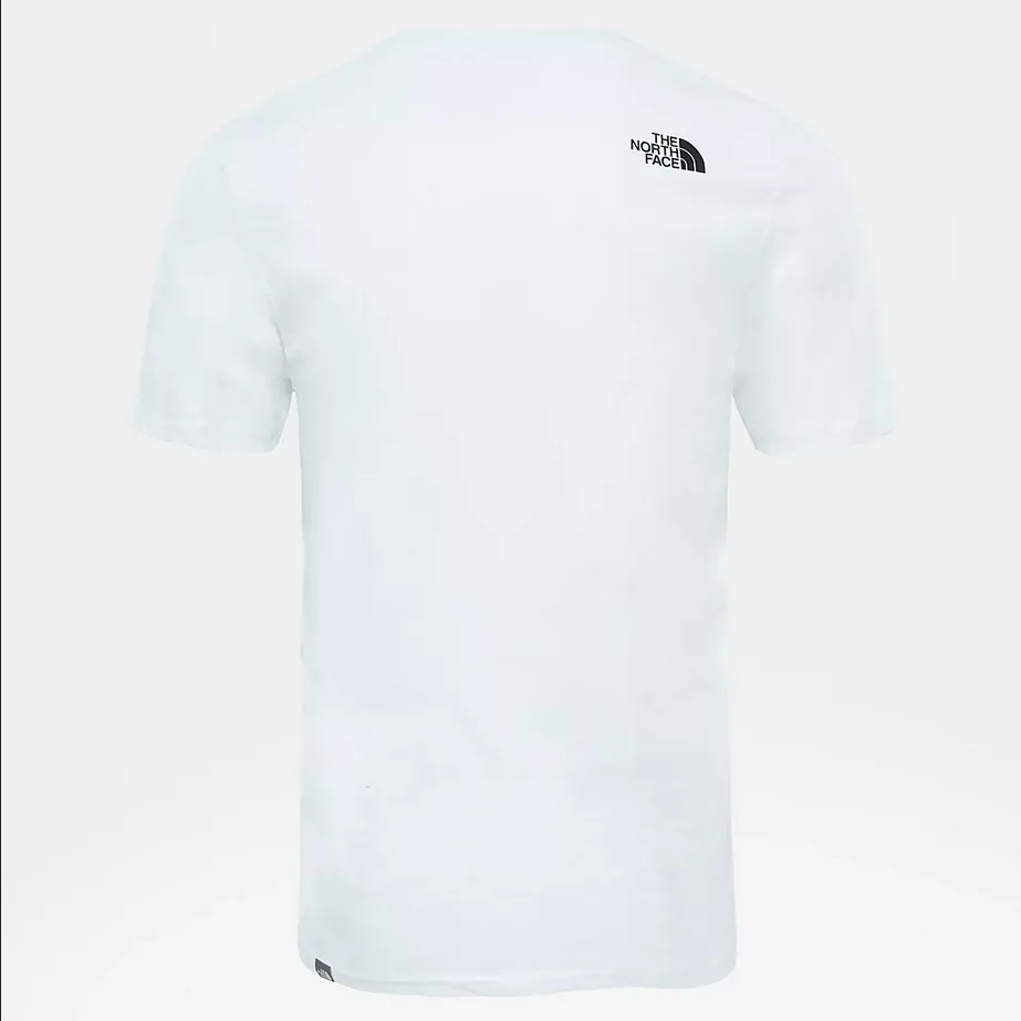 The North Face Easy men's short sleeve t-shirt NF0A2TX3FN41 white