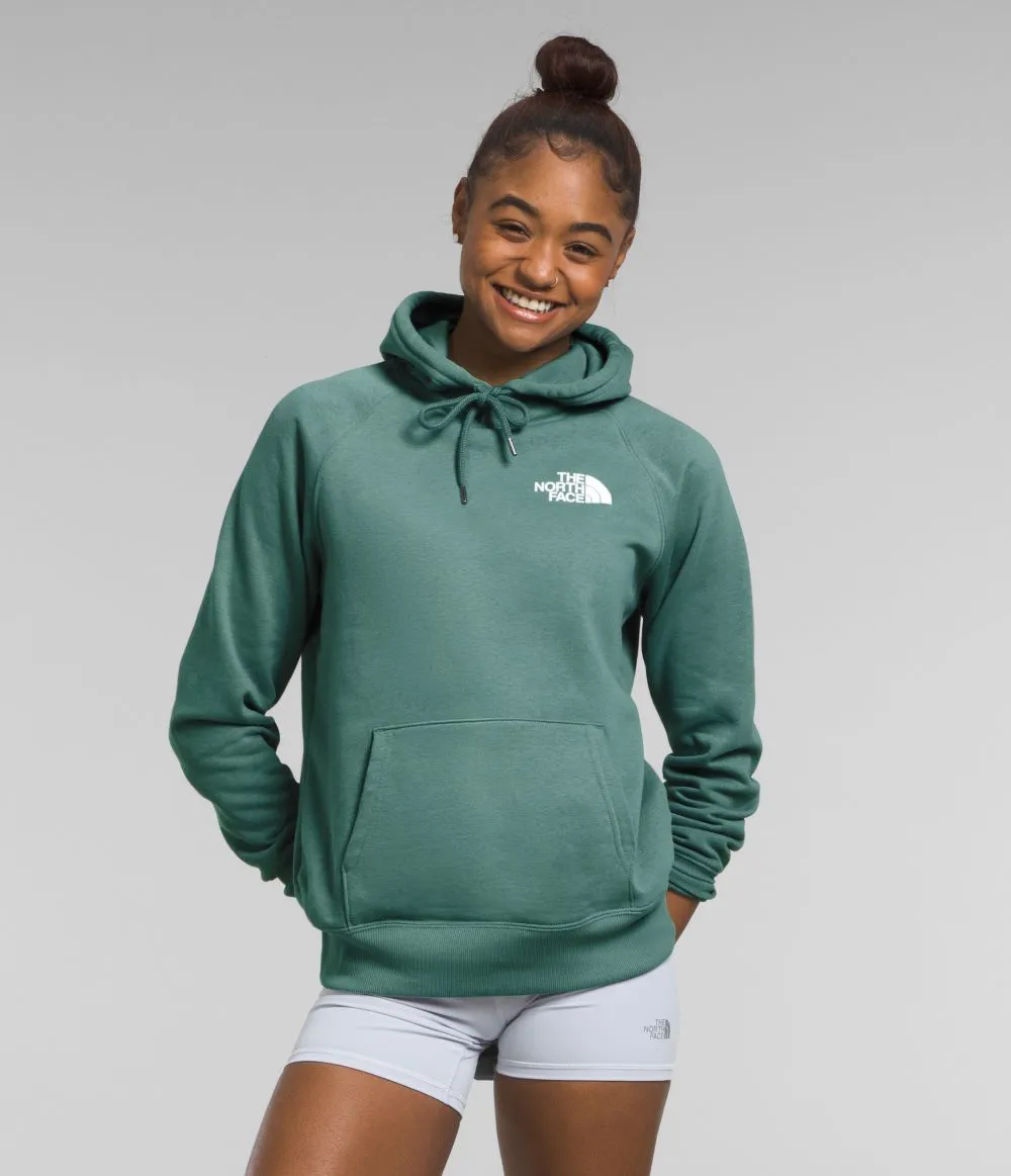 'The North Face' Women's Box NSE Pullover Hoodie - Dark Sage