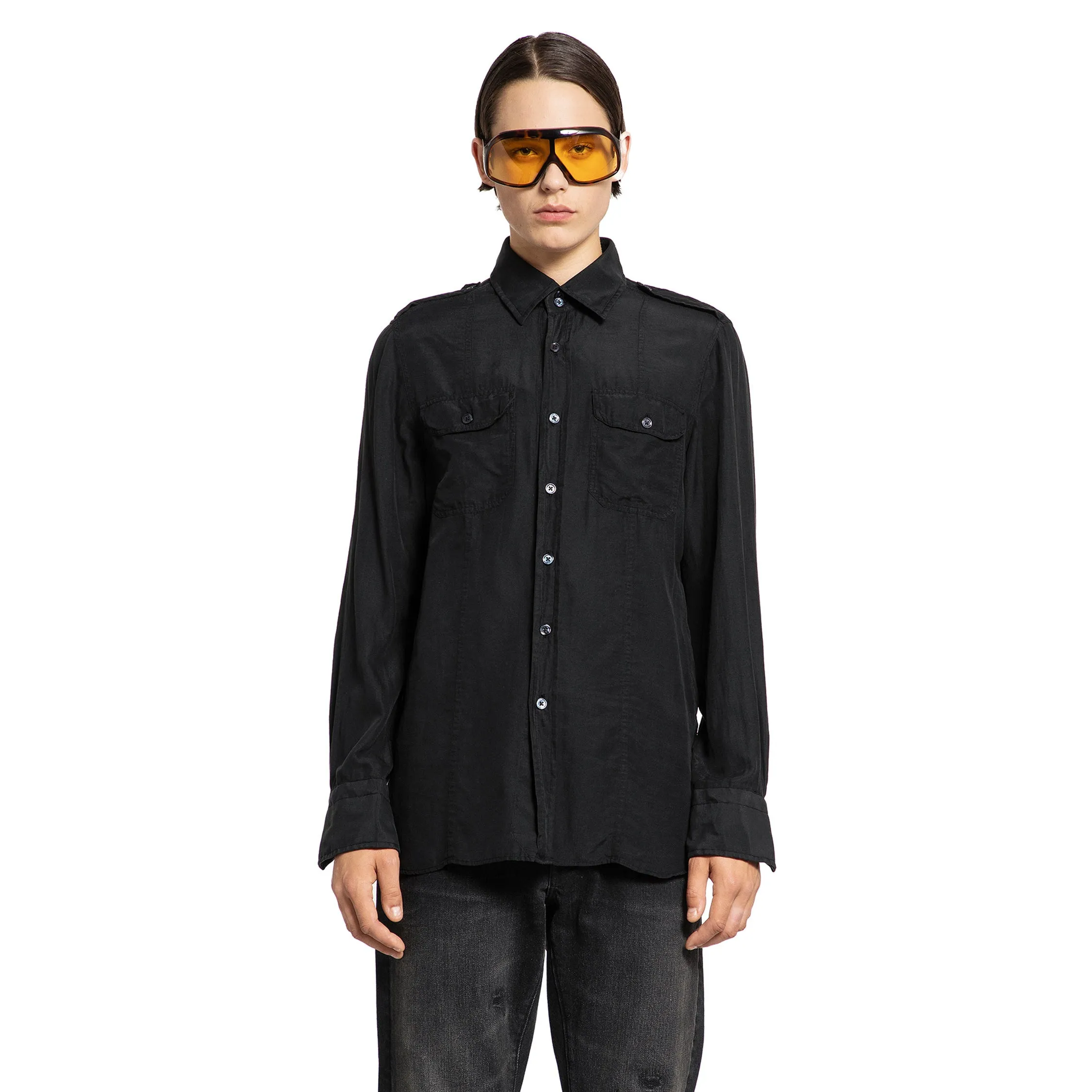 TOM FORD MAN BLACK SHIRTS