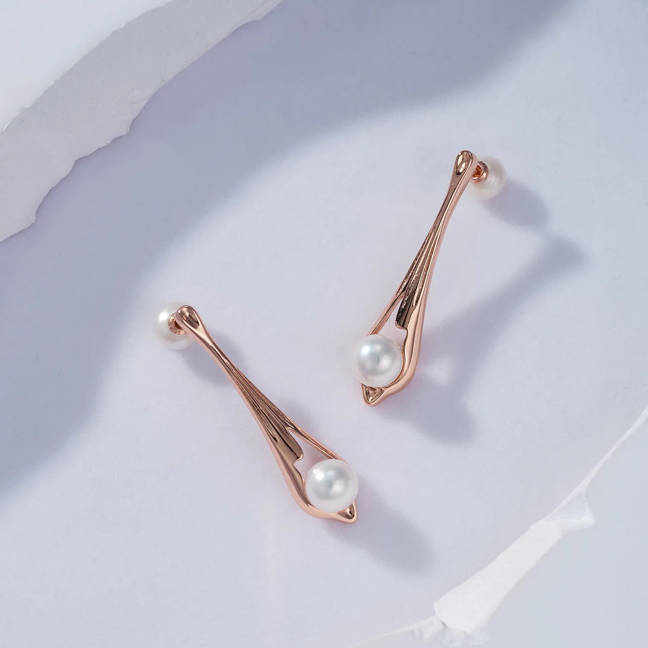 Top Grade Freshwater Pearl Earrings WE00627| FLUID